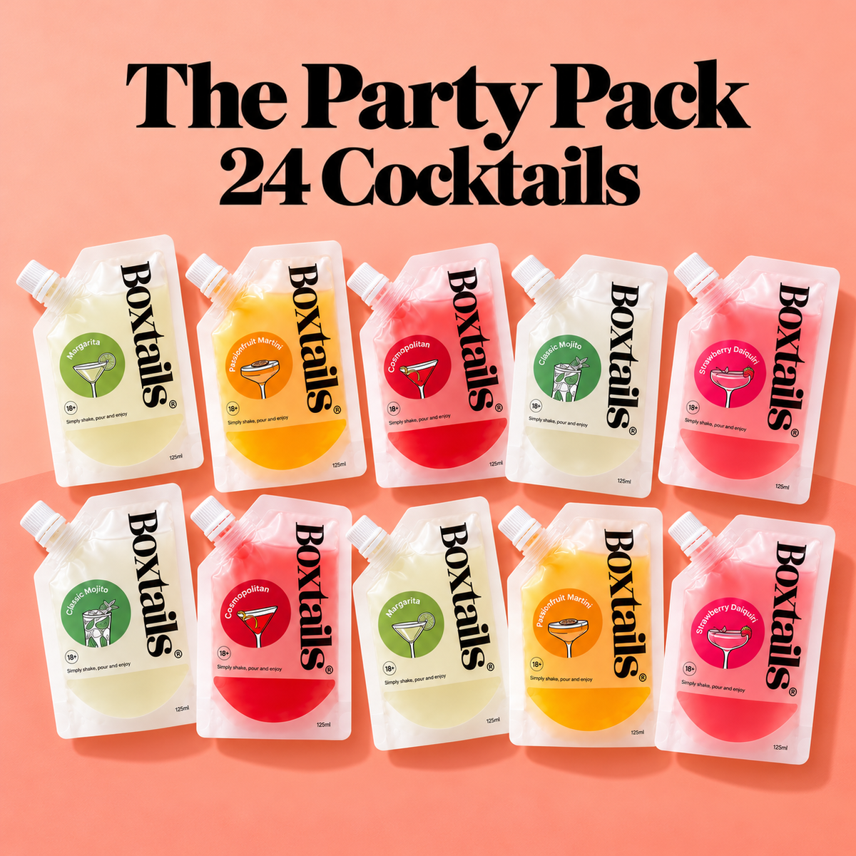 The Party Pack - 24 cocktails