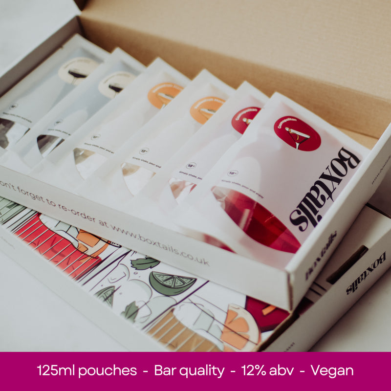Vodka Cocktail Collection Collection Box Boxtails   