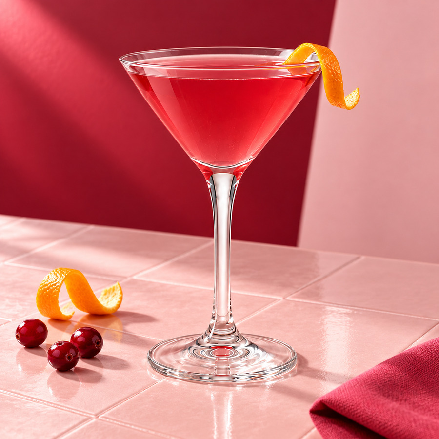 Cosmopolitan serving suggestion