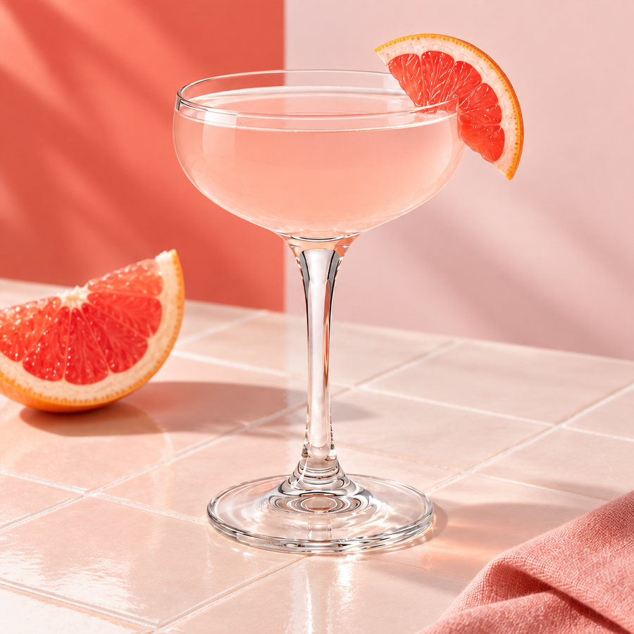 Grapefruit Gimlet serving suggestion
