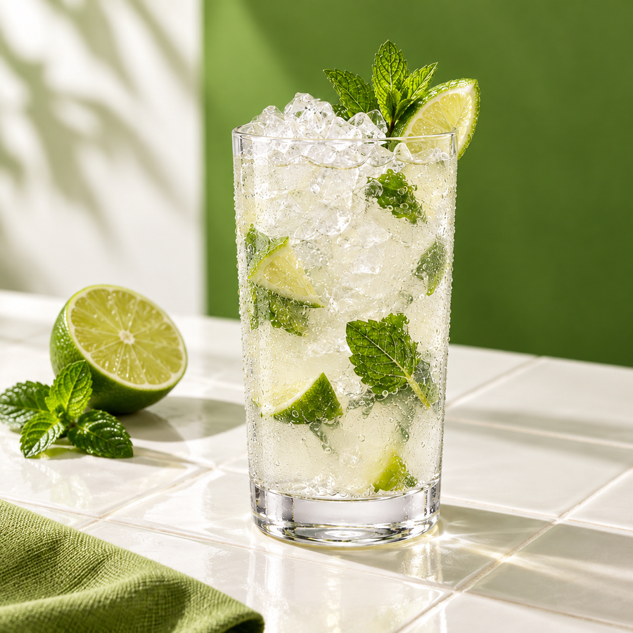 Classic Mojito serving suggestion
