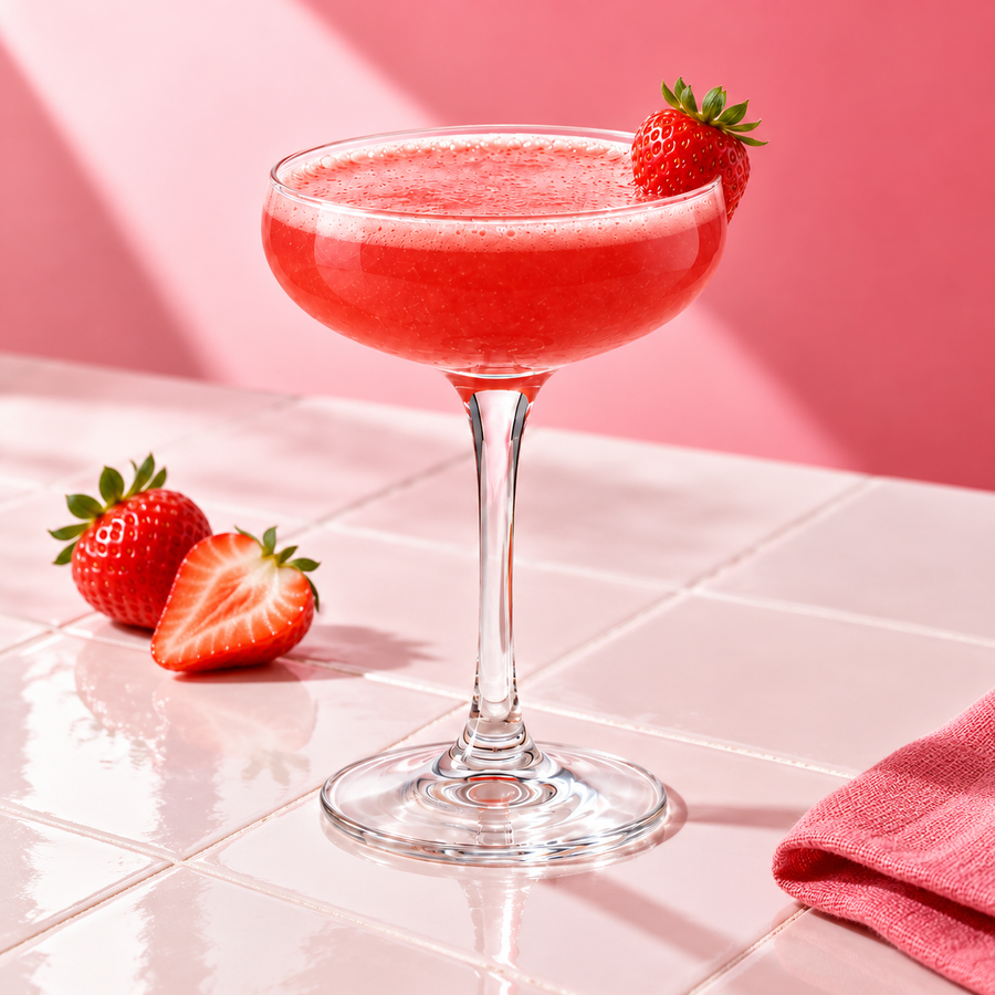 Strawberry Daiquiri serving suggestion